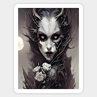 Slynn DeCarlo Gothic Model Sticker